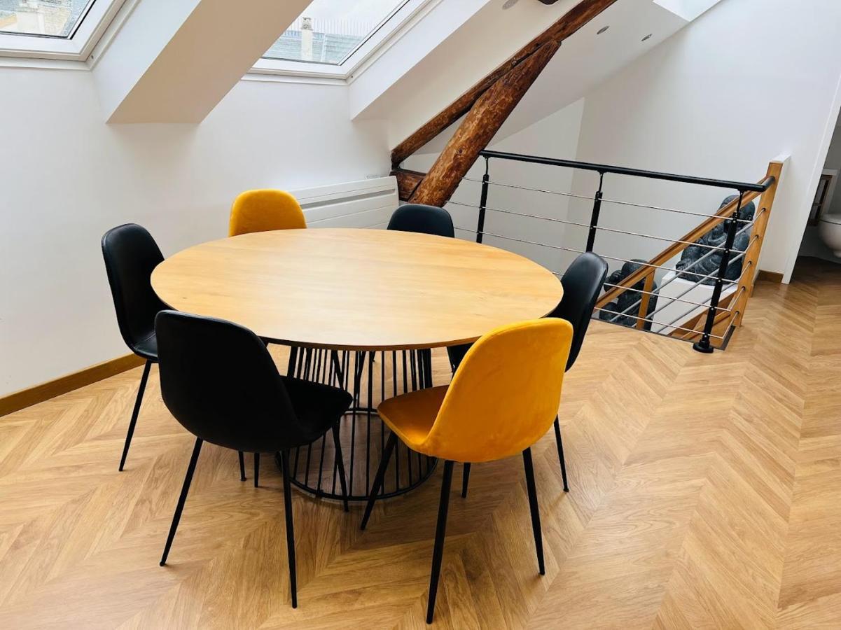 Apartamento Elegant T4 Centre Reims/Parking Prive Exterior foto