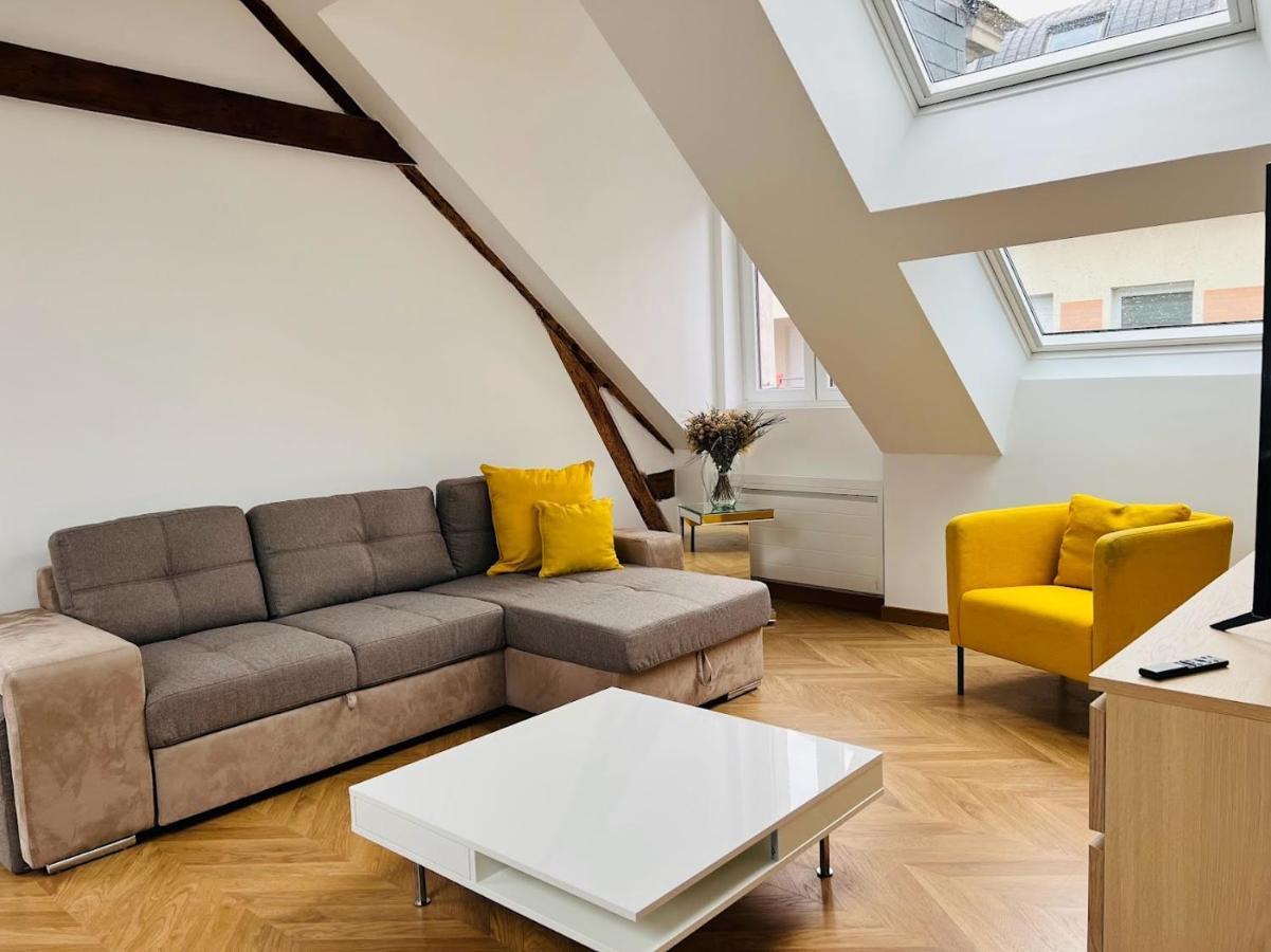 Apartamento Elegant T4 Centre Reims/Parking Prive Exterior foto